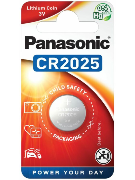 PANASONIC Lithium CR 2025 BL1